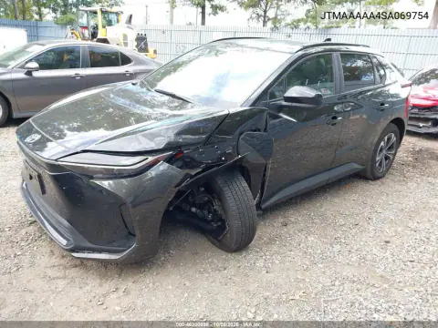 2025 Toyota Bz4X Xle VIN JTMAAAAA4SA069754 фото 2