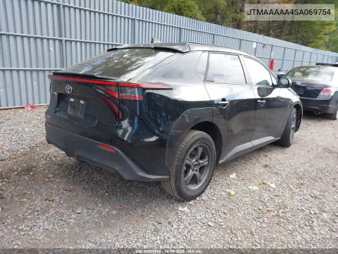 2025 Toyota Bz4X Xle VIN JTMAAAAA4SA069754 фото 4