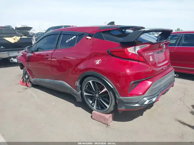 2019 Toyota C-HR LE VIN JTNKHMBX4K1030047 фото 3