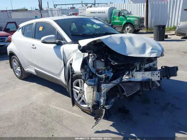 JTNKHMBX7M1126824 — 2021 Toyota C-HR LE, Передняя часть (Front End), фото до ремонта