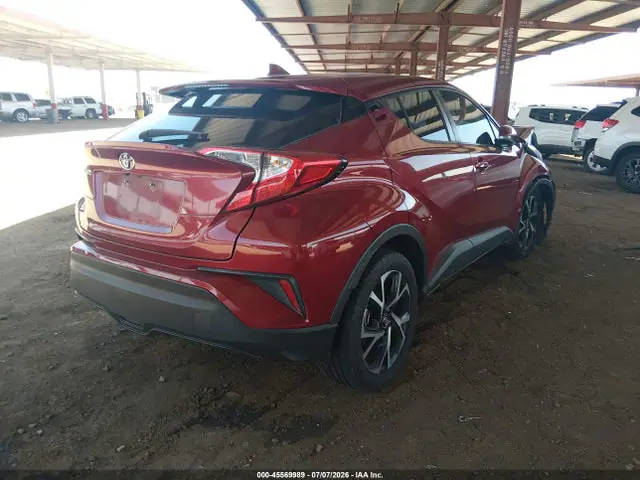 NMTKHMBX2JR028639 — 2018 Toyota C-HR XLE, фото 4 с аукциона IAAI 29.09.2026, Передняя часть