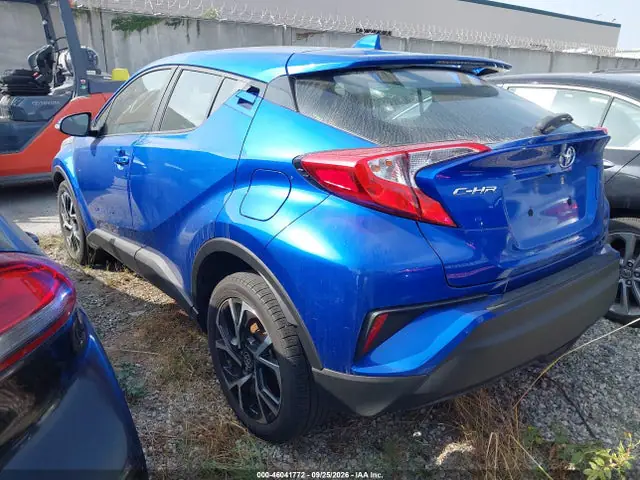 NMTKHMBX1NR142198 — 2022 Toyota C-HR XLE, фото 3 с аукциона IAAI 30.09.2026, Передняя часть