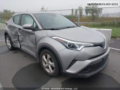 NMTKHMBX9JR014205 — 2018 Toyota C-HR, Правая сторона, фото до ремонта