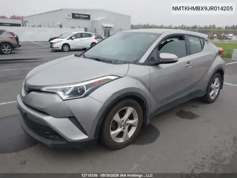 2018 Toyota C-Hr Xle VIN NMTKHMBX9JR014205 фото 2