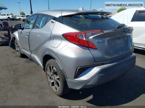 2018 Toyota C-Hr Xle Premium VIN NMTKHMBXXJR030378 фото 4