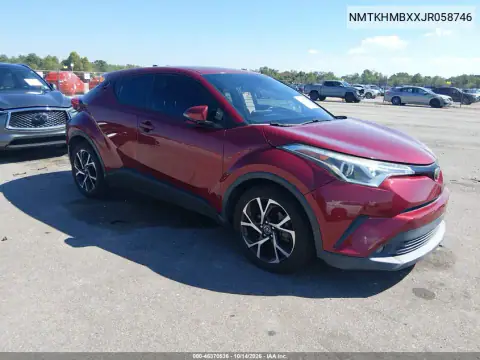 NMTKHMBXXJR058746 — 2018 Toyota C-HR, Левый бок, фото до ремонта