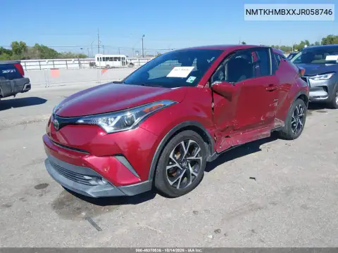 NMTKHMBXXJR058746 — 2018 Toyota C-HR, фото 3 с аукциона IAAI, Левый бок