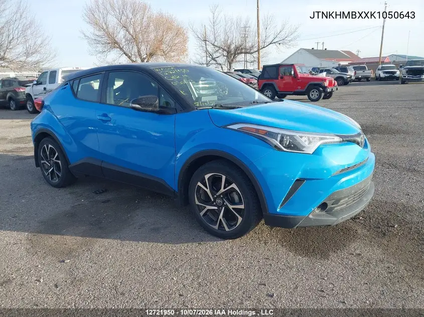 2019 Toyota C-Hr VIN JTNKHMBXXK1050643 фото 2