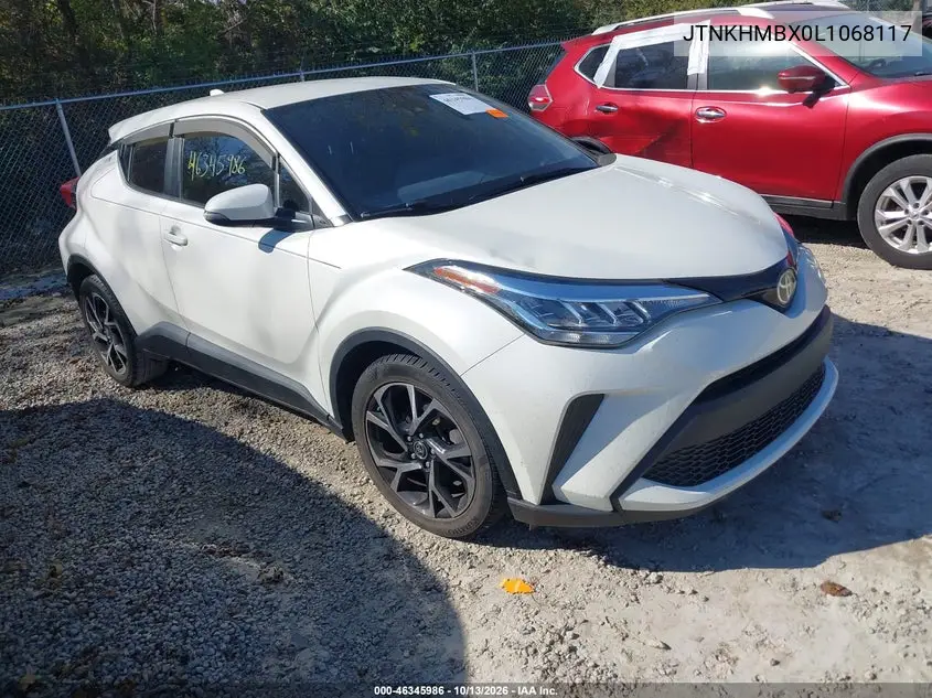 JTNKHMBX0L1068117 Toyota C-HR 2020 — повреждение Боковая часть, фото до ремонта