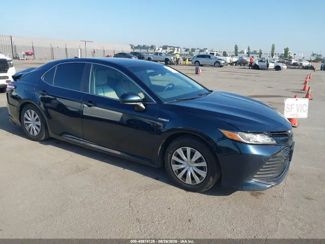 2019 Toyota Camry Hybrid Le VIN 4T1B31HK0KU517737 фото 1