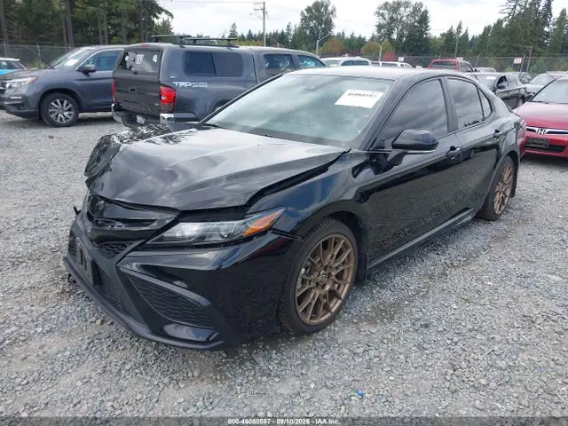 4T1T31AK0RU078712 — 2024 Toyota Camry Hybrid SE Nightshade, фото 2 с аукциона IAAI 14.10.2026, Передняя часть
