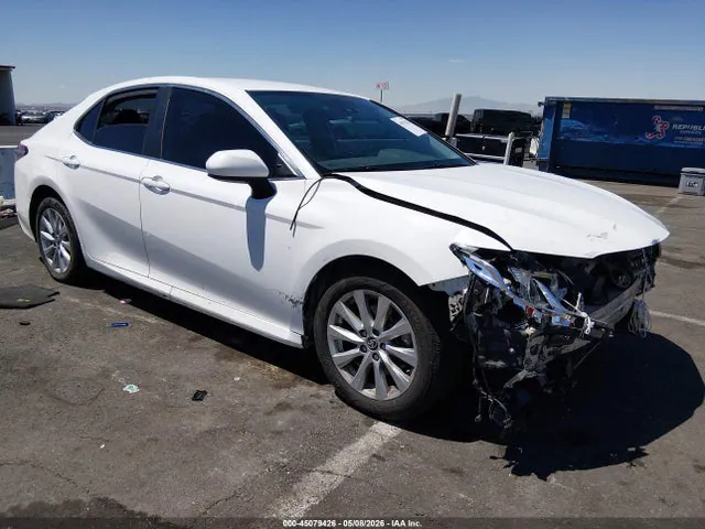 2019 Toyota CAMRY LE VIN 4T1B11HK4KU744354 фото 1