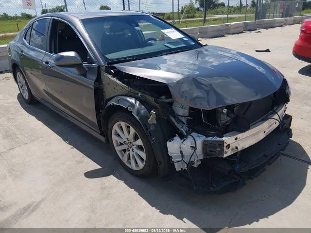 2019 Toyota CAMRY LE VIN 4T1B11HK7KU813151 фото 1