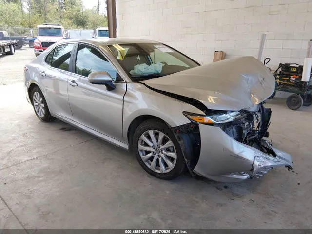 2019 Toyota CAMRY LE VIN 4T1B11HK4KU291417 фото 1