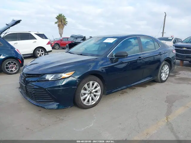 4T1B11HK5KU744136 — 2019 Toyota Camry LE, фото 2 с аукциона IAAI 30.09.2026, Задняя часть справа