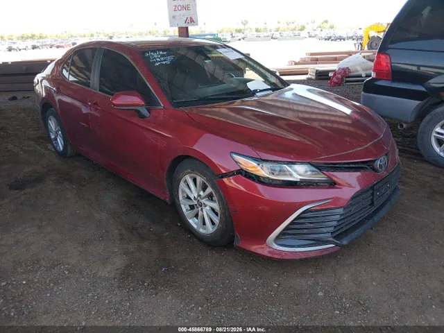 2022 Toyota CAMRY LE VIN 4T1C11AK6NU498460 фото 1
