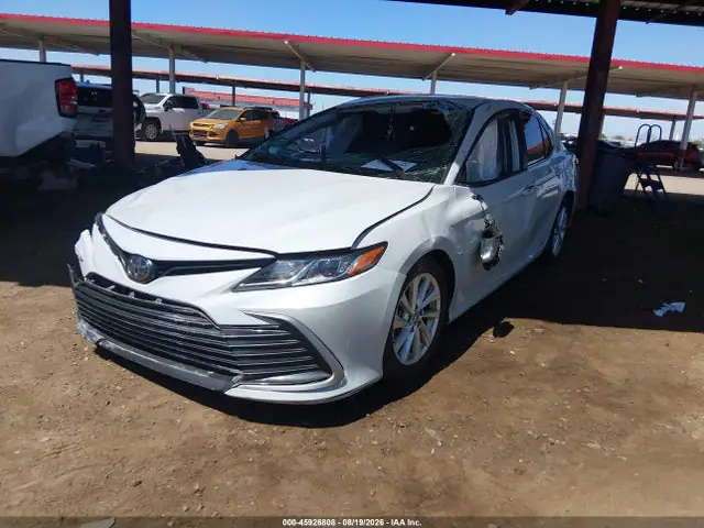 2024 Toyota CAMRY LE VIN 4T1C11AKXRU256700 фото 2