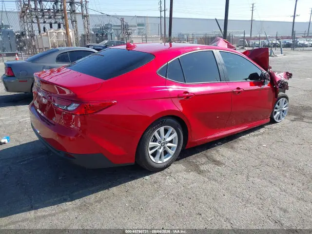 2025 Toyota CAMRY LE VIN 4T1DAACK6SU099528 фото 4