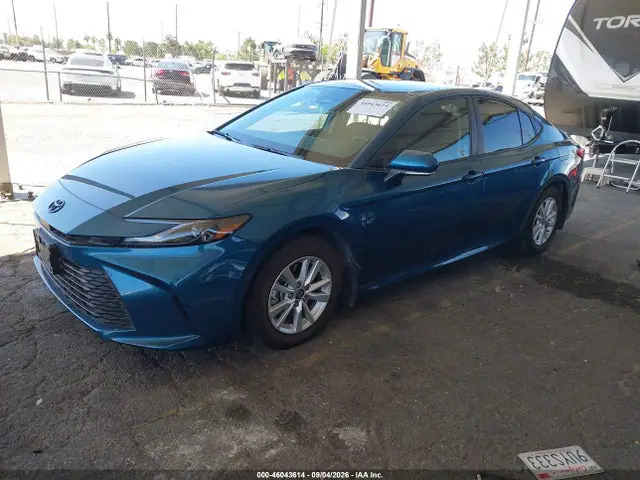 2025 Toyota CAMRY LE VIN 4T1DAACK5SU186868 фото 2