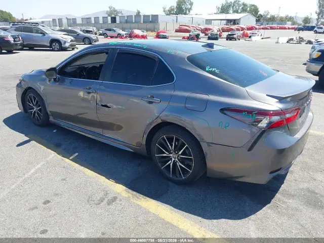 2021 Toyota Camry Se Awd VIN 4T1T11BK5MU031799 фото 3