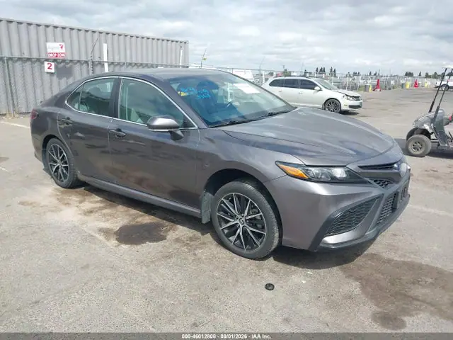 4T1G31AK0PU603363 — 2023 Toyota Camry SE Hybrid, Передняя часть (Front End), фото до ремонта