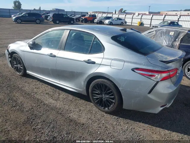 2020 Toyota Camry Se Nightshade Edition Awd VIN 4T1G11BK2LU018802 фото 3