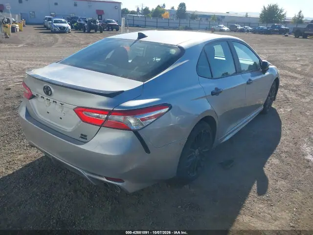 2020 Toyota Camry Se Nightshade Edition Awd VIN 4T1G11BK2LU018802 фото 4