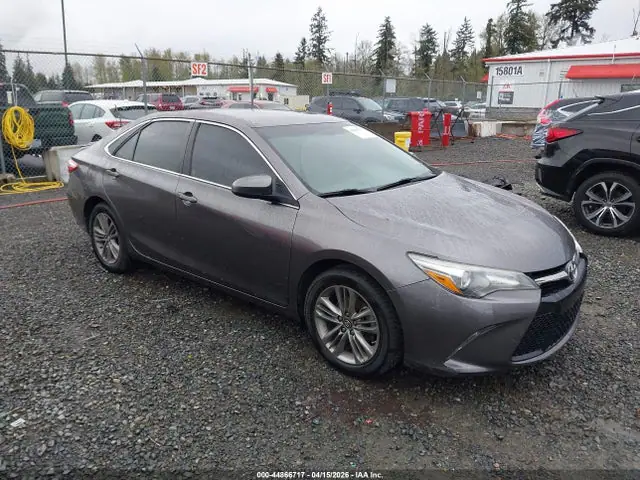 4T1BF1FK9HU318284 — 2017 Toyota Camry SE, Задняя часть слева (Left Rear), фото до ремонта
