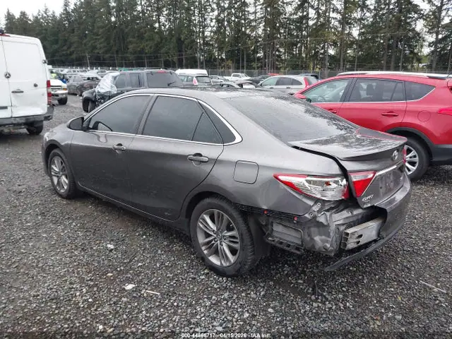 4T1BF1FK9HU318284 — 2017 Toyota Camry SE, фото 3 с аукциона IAAI 14.10.2026, Задняя часть слева