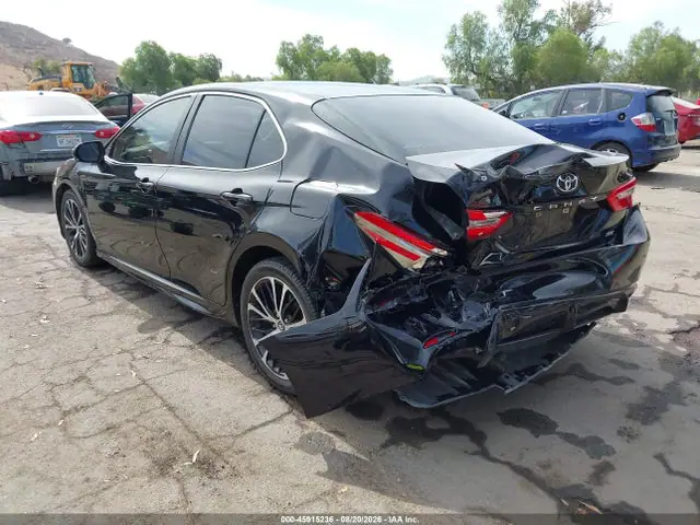4T1B11HK2JU599894 — 2018 Toyota Camry SE, фото 3 с аукциона IAAI 29.09.2026, Задняя часть
