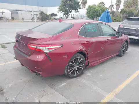 2018 Toyota CAMRY SE VIN 4T1B11HK6JU656663 фото 4