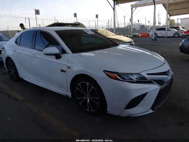 4T1B11HK9KU238857 — 2019 Toyota Camry SE, Левый бок (Left Side), фото до ремонта
