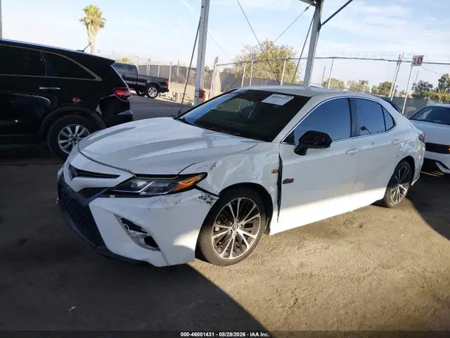 4T1B11HK9KU238857 — 2019 Toyota Camry SE, фото 2 с аукциона IAAI 30.09.2026, Левый бок