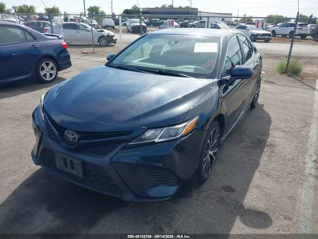 4T1B11HK7KU263532 — 2019 Toyota Camry SE, фото 2 с аукциона IAAI 14.10.2026, Задняя часть