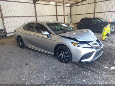 4T1G11AK8PU821802 — 2023 Toyota Camry SE, Передняя часть (Front End), фото до ремонта