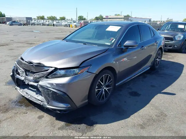 4T1T11AK8PU768193 — 2023 Toyota Camry SE, фото 2 с аукциона IAAI 14.10.2026, Передняя часть