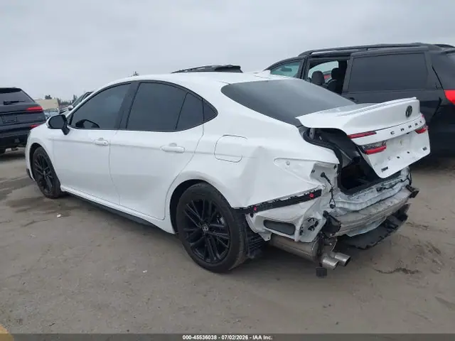 4T1DAACK8SU146686 — 2025 Toyota Camry SE, фото 3 с аукциона IAAI 30.09.2026, Задняя часть