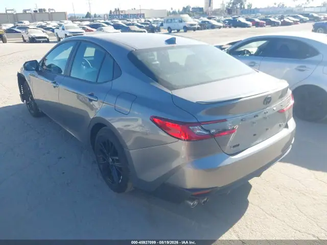 4T1DAACK5SU592729 — 2025 Toyota Camry SE, фото 3 с аукциона IAAI 30.09.2026, Передняя часть