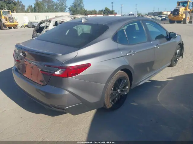 4T1DAACK5SU592729 — 2025 Toyota Camry SE, фото 4 с аукциона IAAI 30.09.2026, Передняя часть