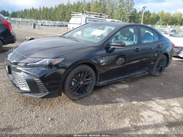 2025 Toyota CAMRY SE VIN 4T1DAACK8SU166839 фото 2