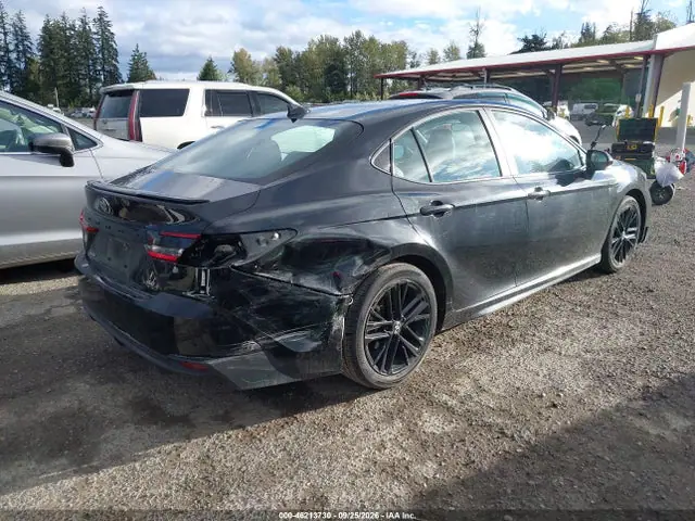 2025 Toyota CAMRY SE VIN 4T1DAACK8SU166839 фото 4