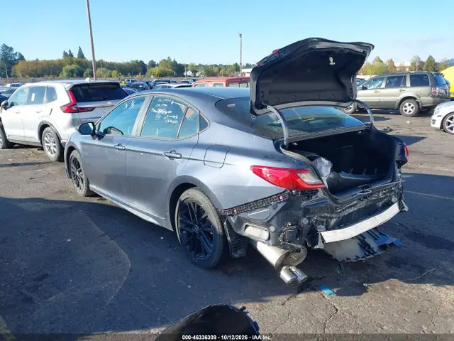 4T1DAACK9TU771289 — 2026 Toyota Camry SE, фото 3 с аукциона IAAI 14.10.2026, Задняя часть