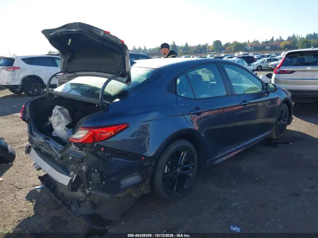 4T1DAACK9TU771289 — 2026 Toyota Camry SE, фото 4 с аукциона IAAI 14.10.2026, Задняя часть