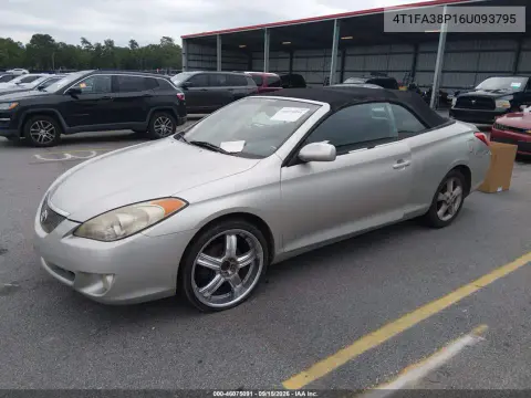 2006 Toyota Camry Solara Sle VIN 4T1FA38P16U093795 фото 3