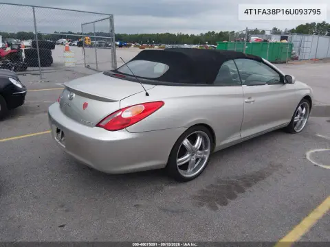2006 Toyota Camry Solara Sle VIN 4T1FA38P16U093795 фото 5