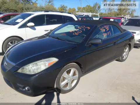 2008 Toyota Camry Solara Sle VIN 4T1FA38P98U150375 фото 2