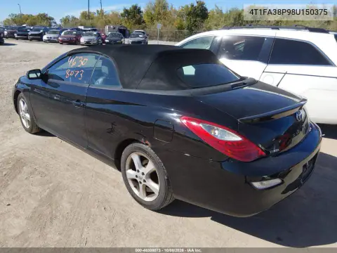 2008 Toyota Camry Solara Sle VIN 4T1FA38P98U150375 фото 3