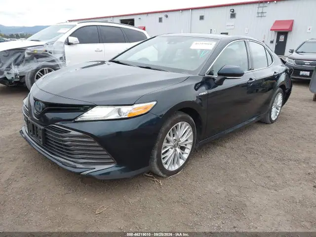 2020 Toyota Camry Xle Hybrid VIN 4T1F31AK1LU528789 фото 2