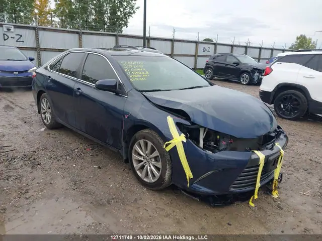 4T1BF1FK8FU978068 — 2015 Toyota Camry XLE, Передняя часть (Front), фото до ремонта