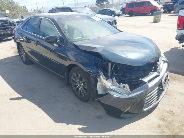 4T1BF1FK5HU782575 — 2017 Toyota Camry XLE, Передняя часть (Front End), фото до ремонта